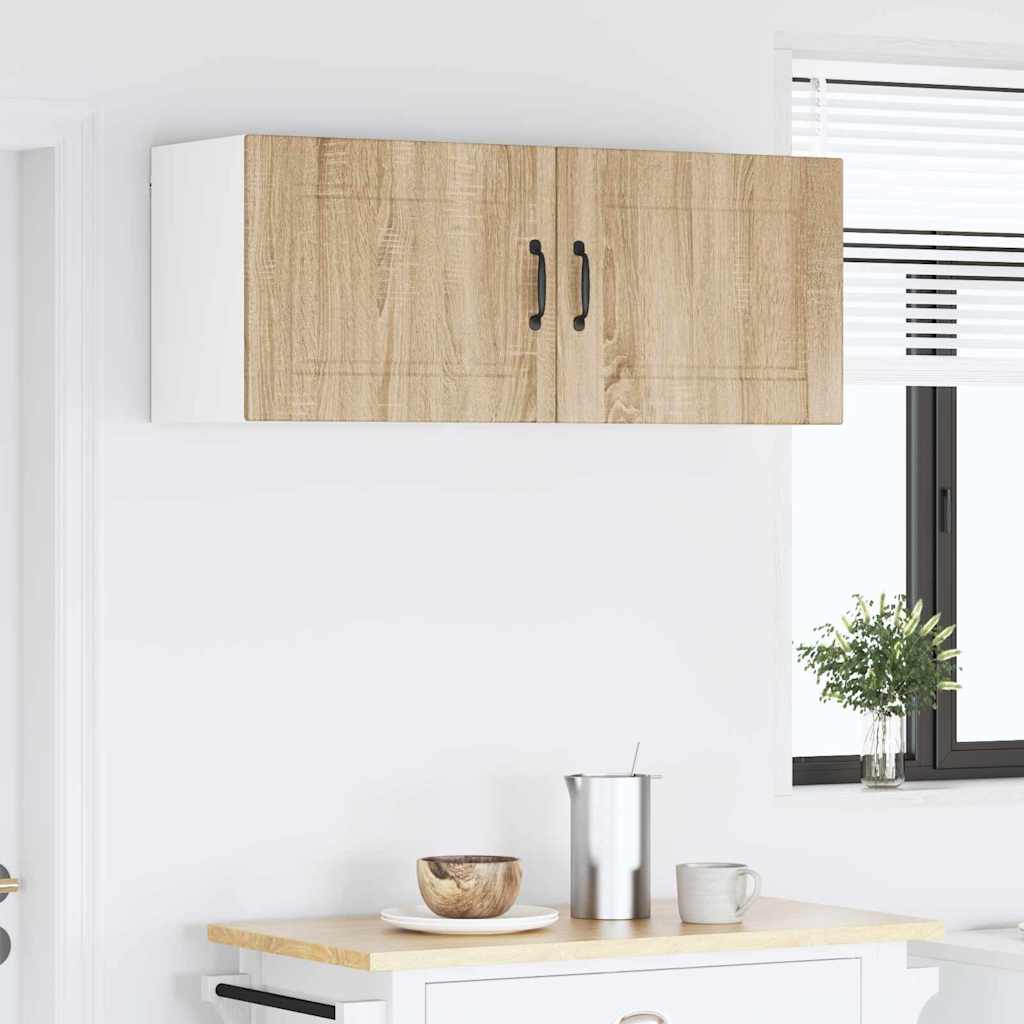 Dulap suspendat de bucatarie Stejar Sonoma 50 x 31 x 40 cm — imaginea 5