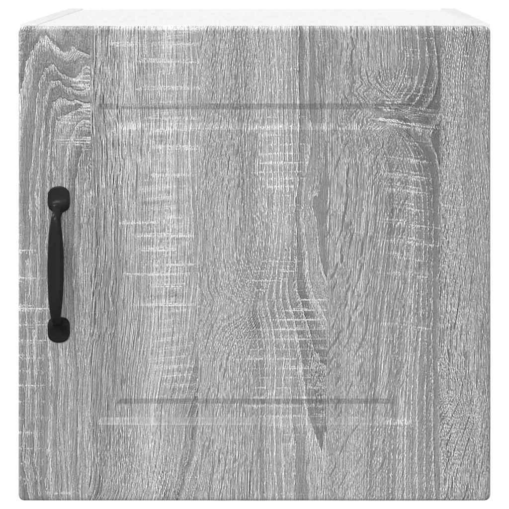 Dulap suspendat de bucatarie cu raft Gri Sonoma 40 x 31 x 40 cm — imaginea 7