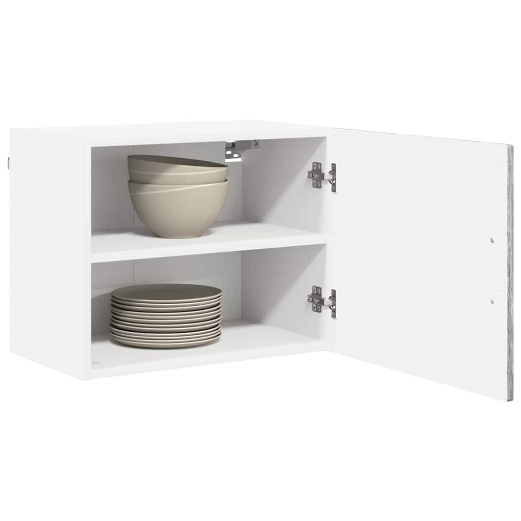 Dulap suspendat de bucatarie 2 pcs Gri Sonoma 50 x 31 x 40 cm — imaginea 4