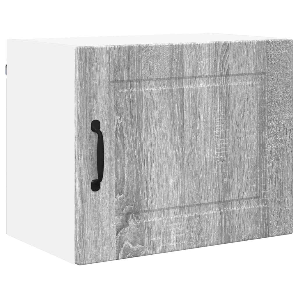 Dulap suspendat de bucatarie 2 pcs Gri Sonoma 50 x 31 x 40 cm — imaginea 6