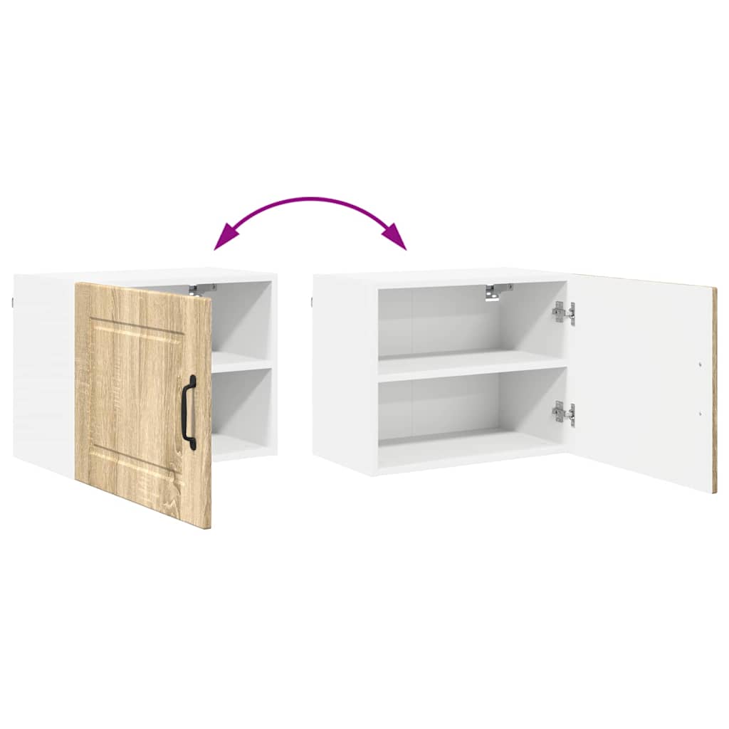Dulap suspendat de bucatarie Stejar Sonoma 50 x 31 x 40 cm — imaginea 12