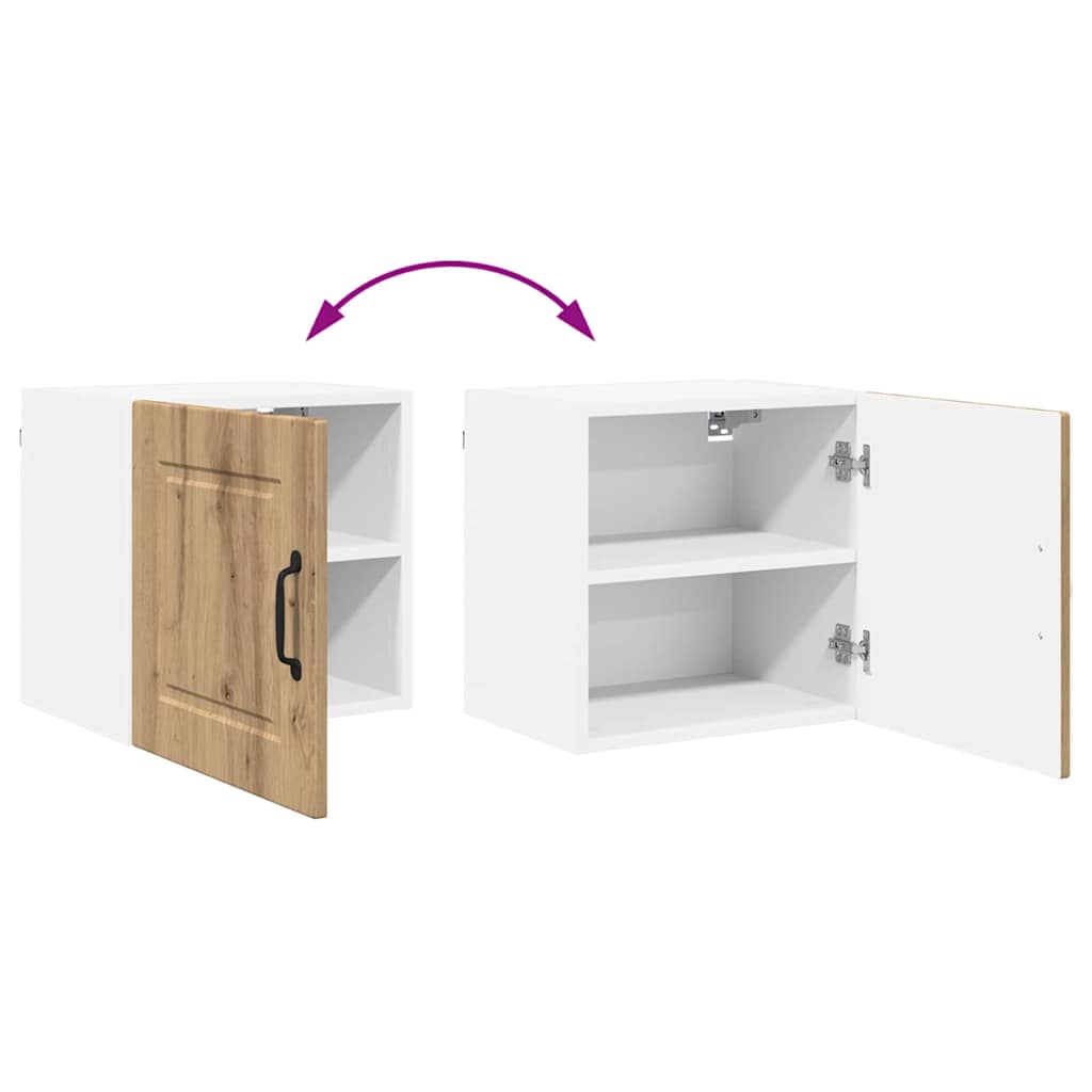 Dulap suspendat de bucatarie Stejar Artizanal 40 x 31 x 40 cm — imaginea 12