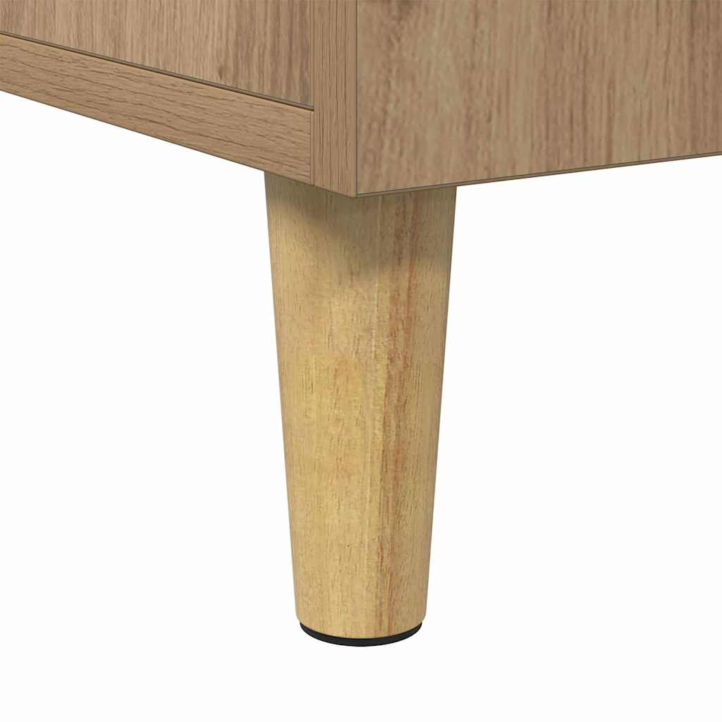 Birou cu raft Stejar Artizanal 140 x 50 x 75 cm Lemn compozit — imaginea 11