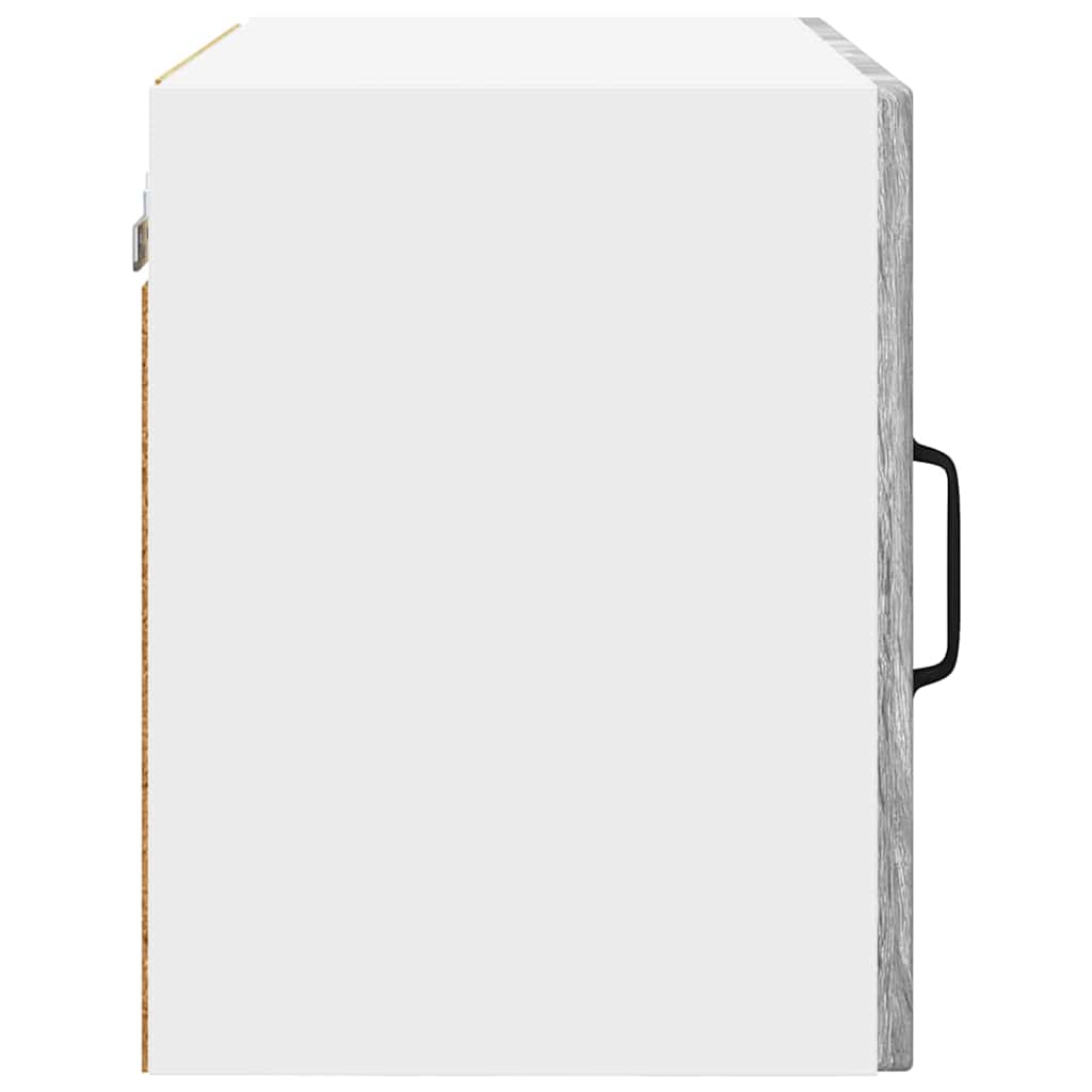 Dulap suspendat de bucatarie 2 pcs Gri Sonoma 50 x 31 x 40 cm — imaginea 9