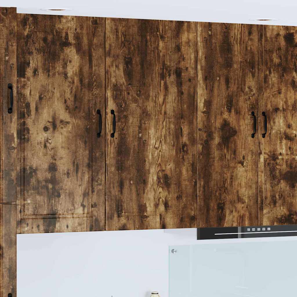 Dulap suspendat de bucatarie Stejar fumuriu 50 x 31 x 100 cm — imaginea 2