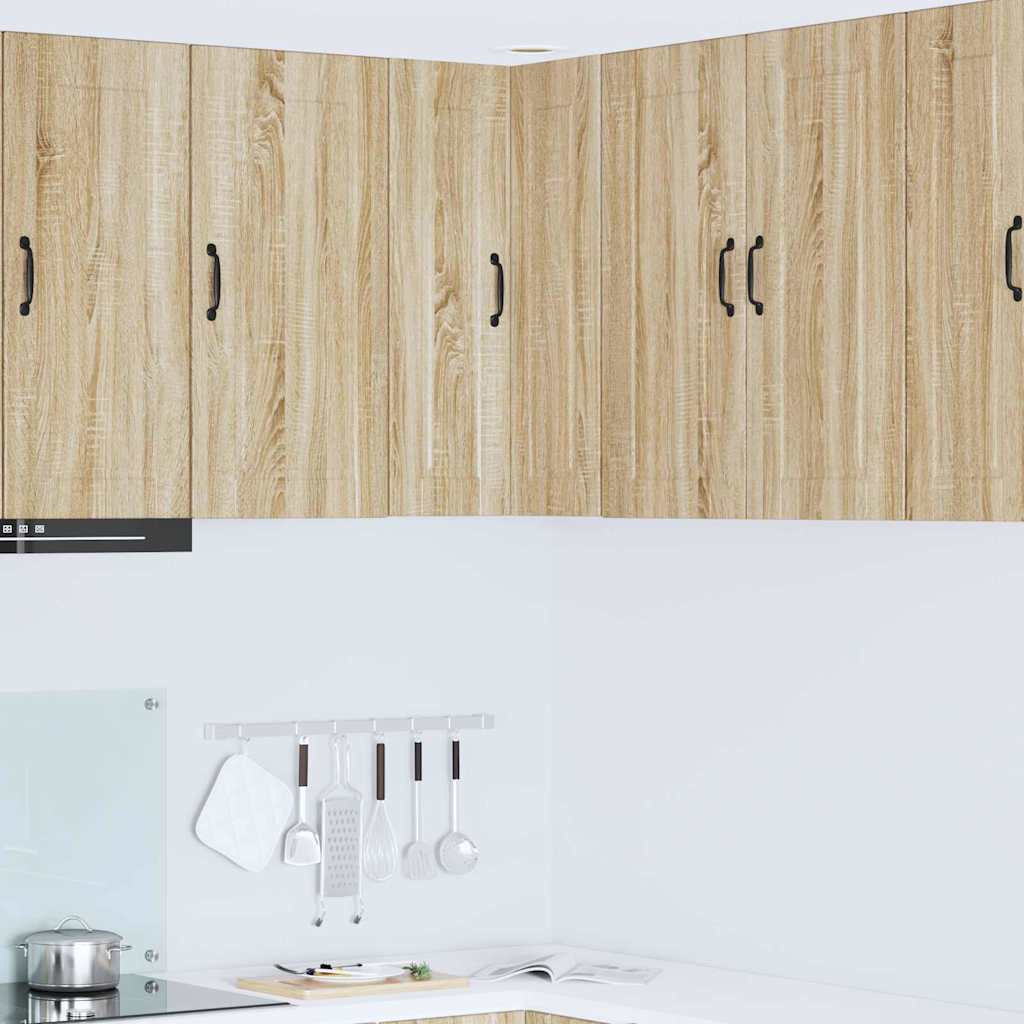 Dulap suspendat de bucatarie Stejar Sonoma 57 x 57 x 80 cm — imaginea 2