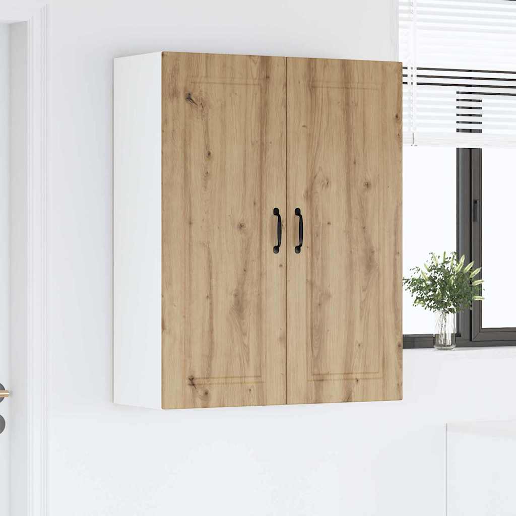 Dulap suspendat de bucatarie Stejar Artizanal 80 x 31 x 100 cm — imaginea 5