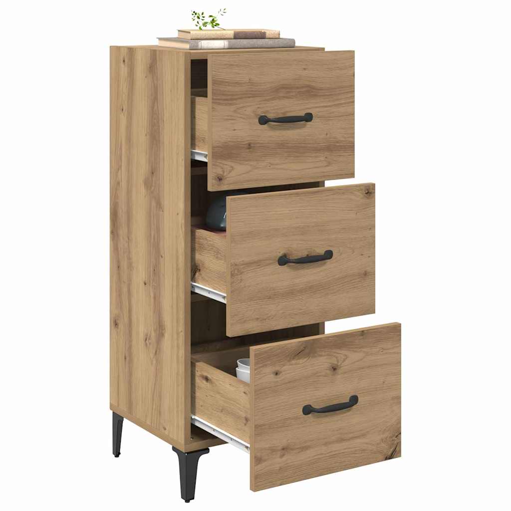 Bufet Stejar Artizanal 34,5 x 34 x 90 cm Lemn compozit — imaginea 4