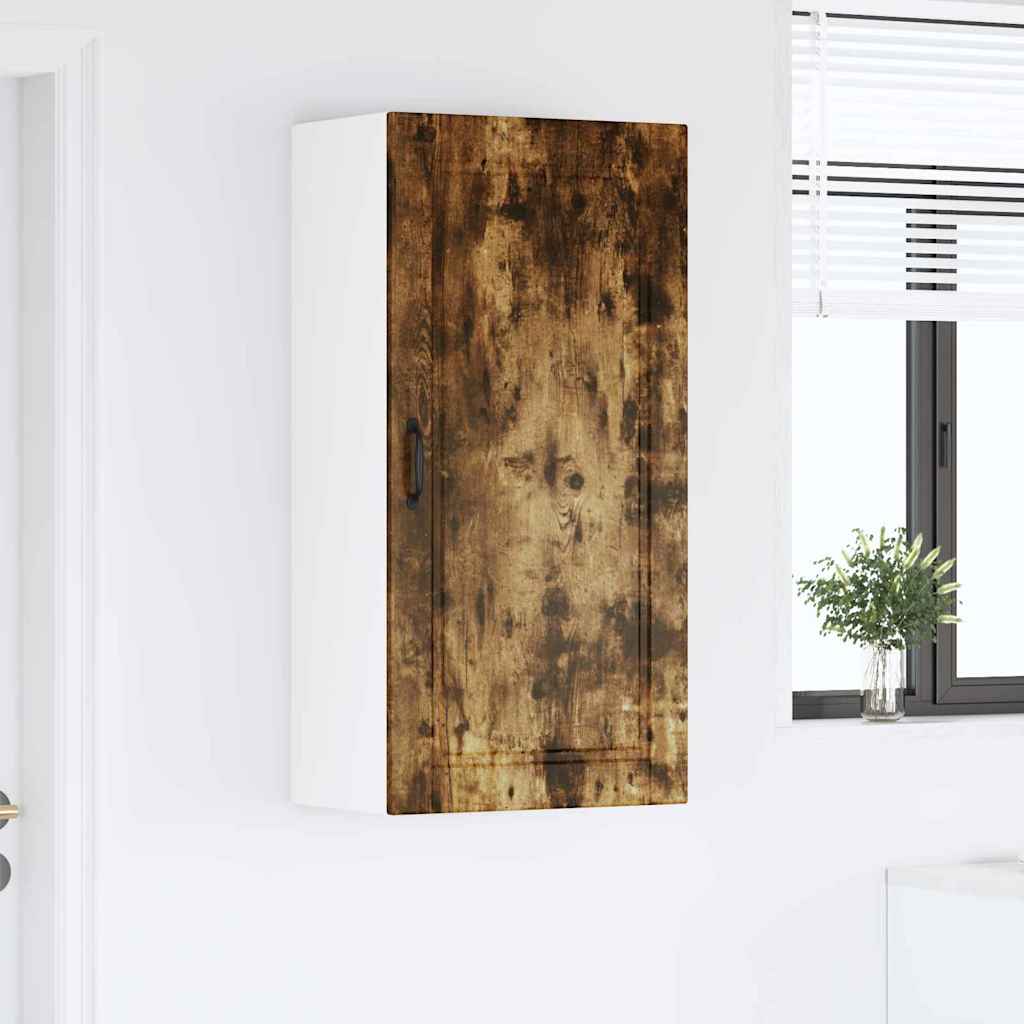 Dulap suspendat de bucatarie Stejar fumuriu 50 x 31 x 100 cm — imaginea 5