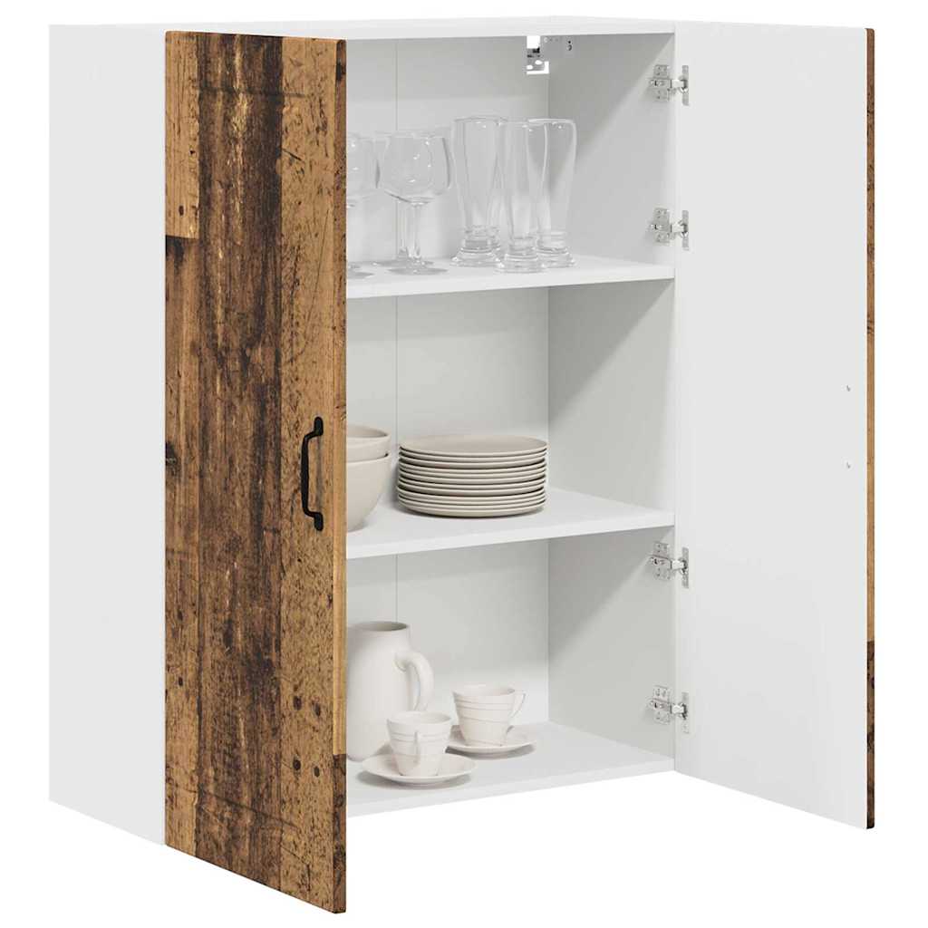 Dulap suspendat de bucatarie cu usa Lemn Vechi 80 x 31 x 100 cm — imaginea 4