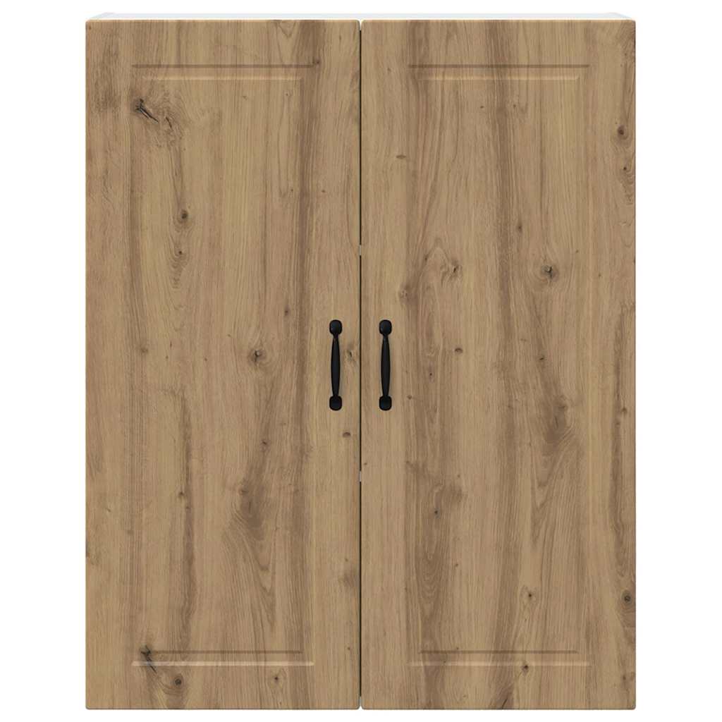 Dulap suspendat de bucatarie Stejar Artizanal 80 x 31 x 100 cm — imaginea 7
