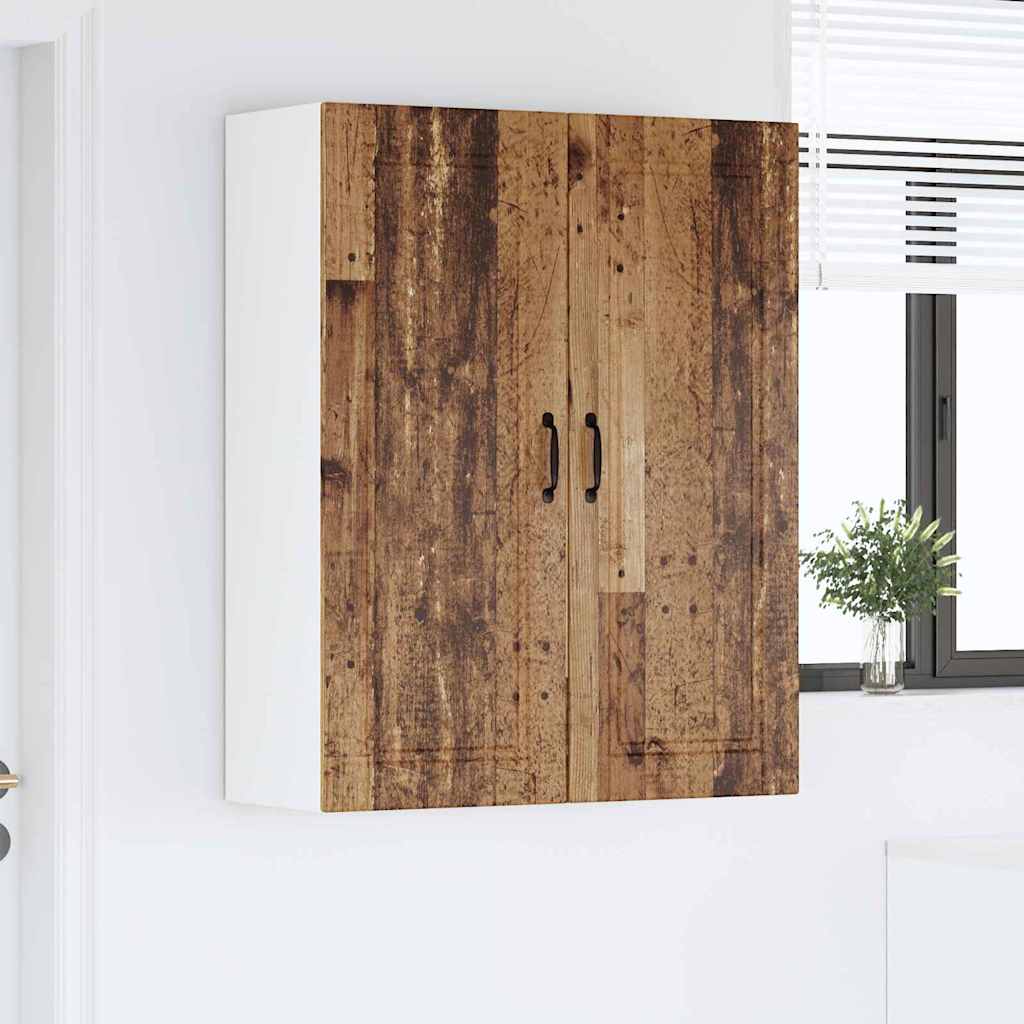 Dulap suspendat de bucatarie cu usa Lemn Vechi 80 x 31 x 100 cm — imaginea 5