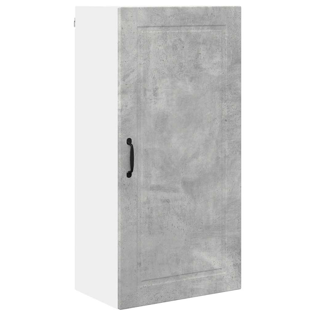 Dulap suspendat de bucatarie Gri din beton 50 x 31 x 100 cm