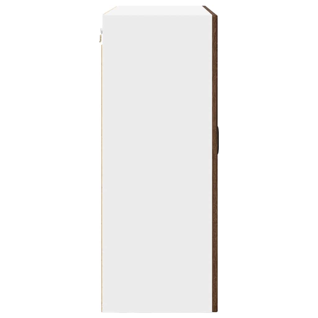 Dulap suspendat de bucatarie Stejar inchis 80 x 31 x 80 cm — imaginea 8