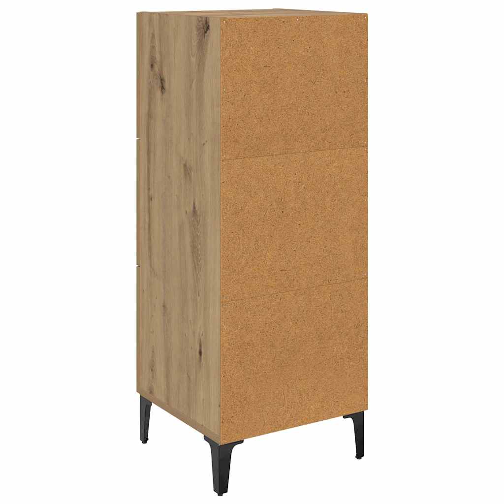 Bufet Stejar Artizanal 34,5 x 34 x 90 cm Lemn compozit — imaginea 8