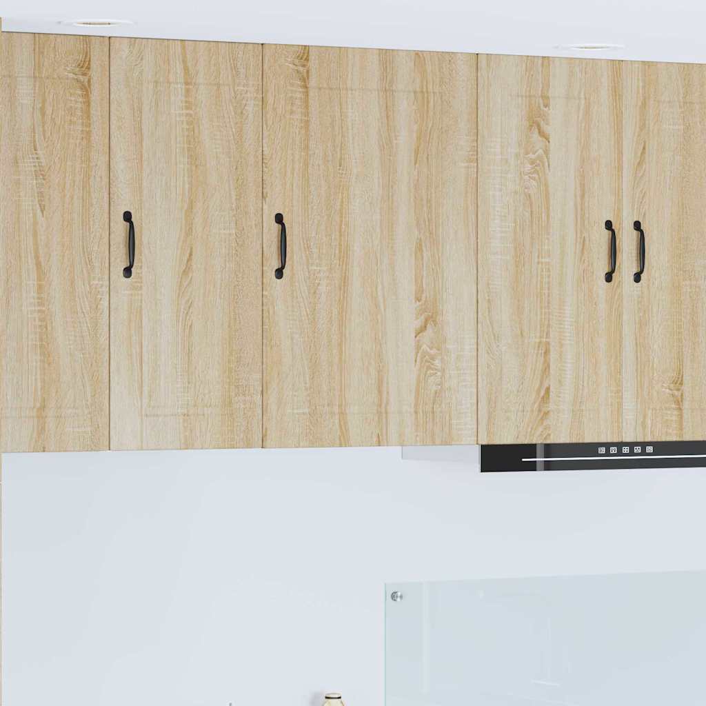 Dulap suspendat de bucatarie Stejar Sonoma 50 x 31 x 80 cm — imaginea 2