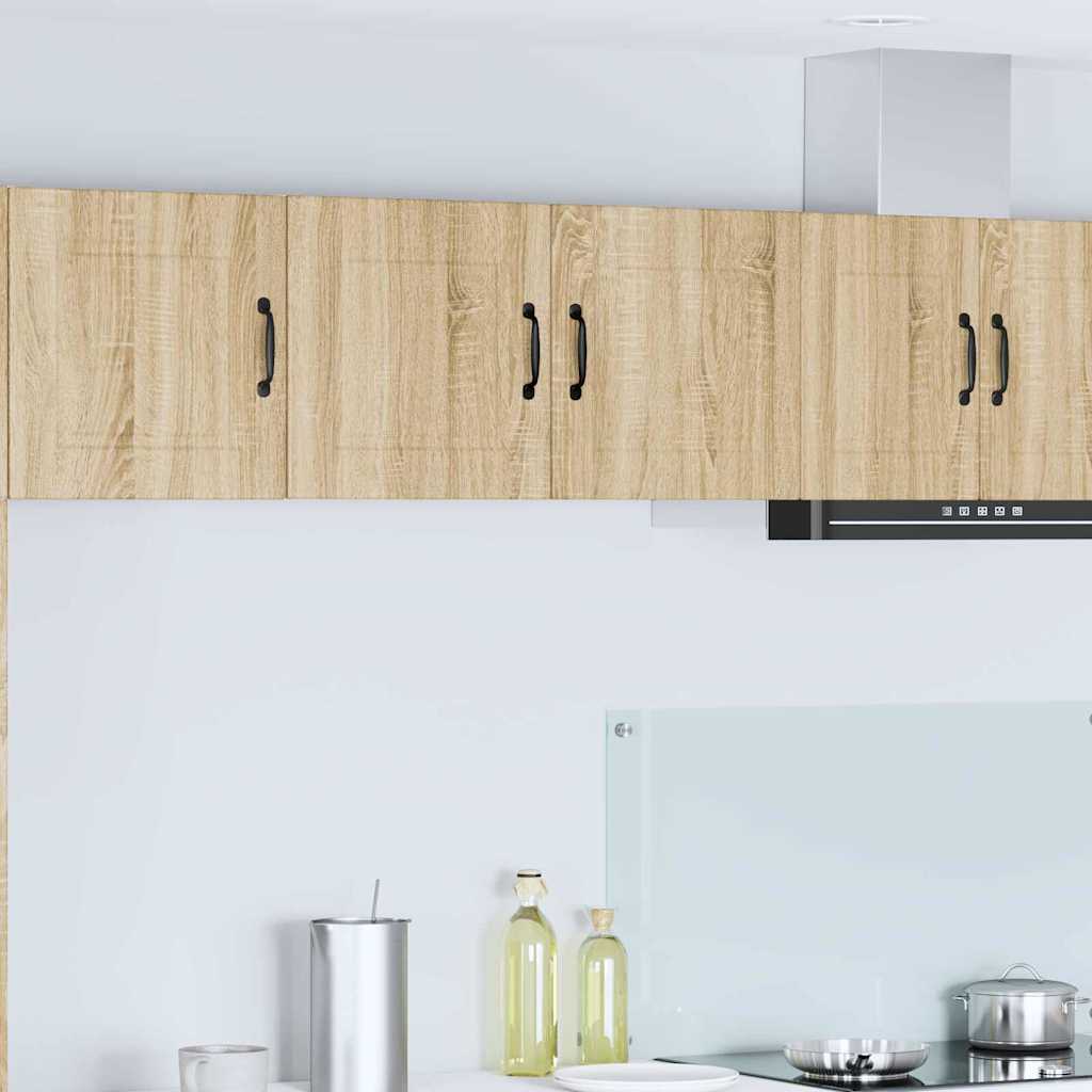 Dulap suspendat de bucatarie Stejar Sonoma 80 x 31 x 40 cm — imaginea 2