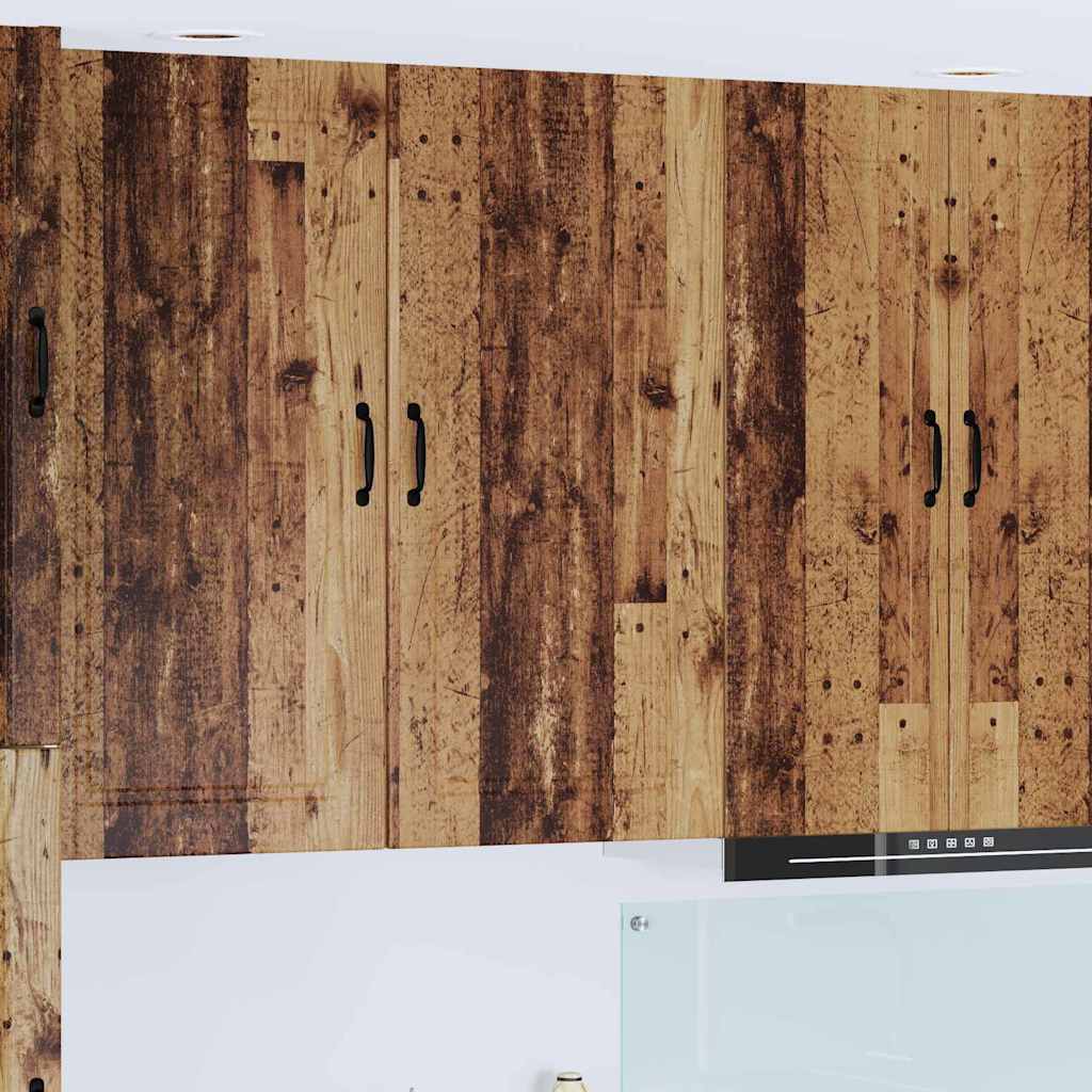 Dulap suspendat de bucatarie cu usa Lemn Vechi 50 x 31 x 100 cm — imaginea 2
