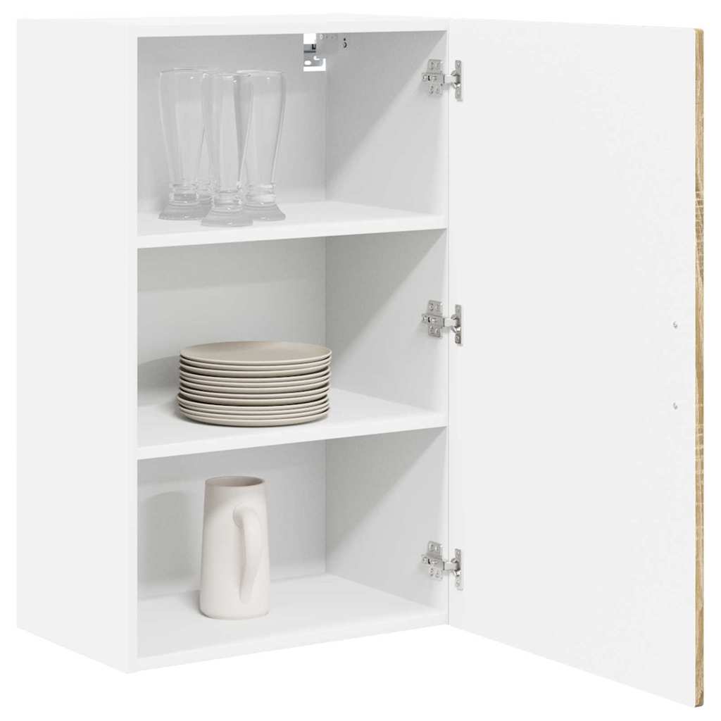 Dulap suspendat de bucatarie Stejar Sonoma 50 x 31 x 80 cm — imaginea 4
