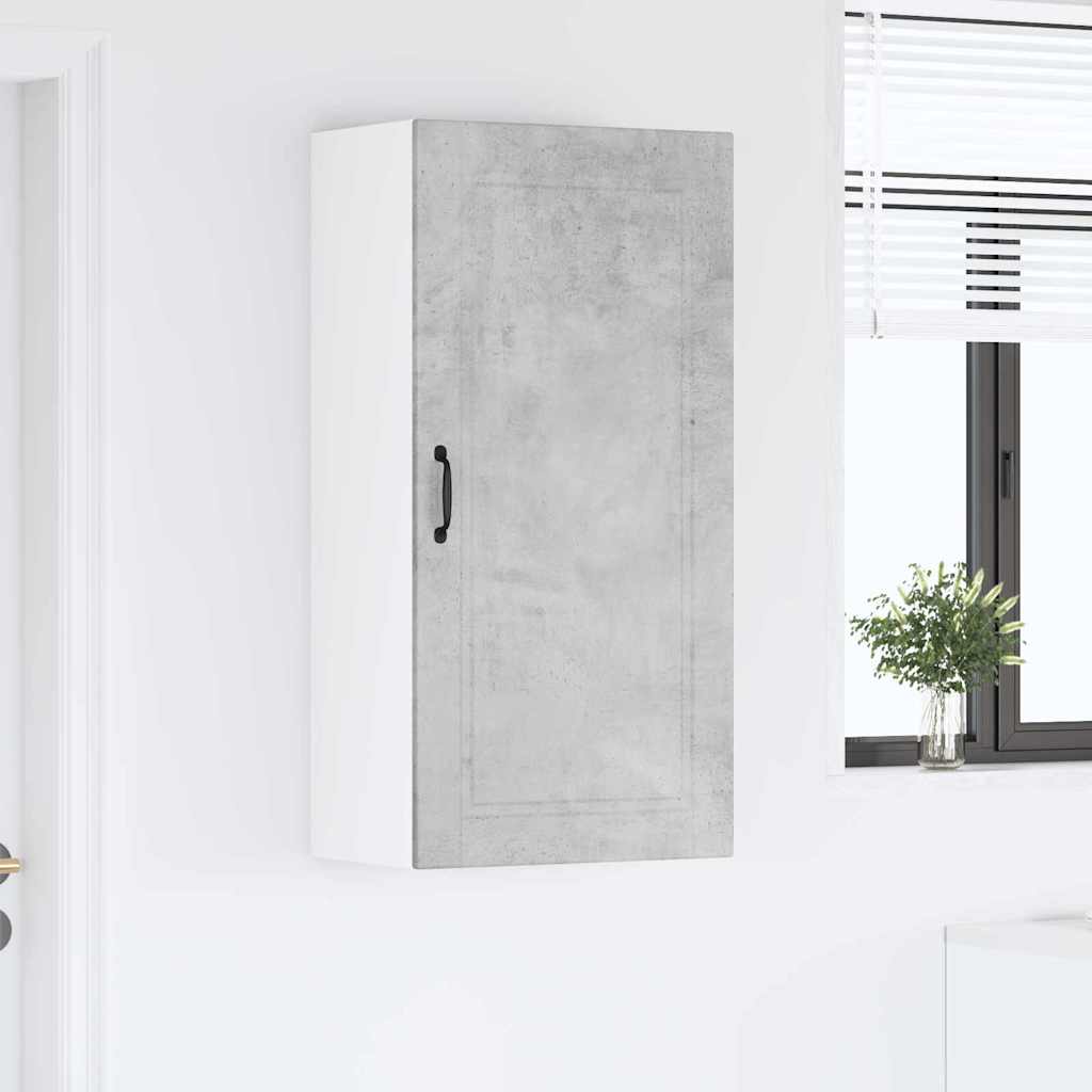 Dulap suspendat de bucatarie Gri din beton 50 x 31 x 100 cm — imaginea 5