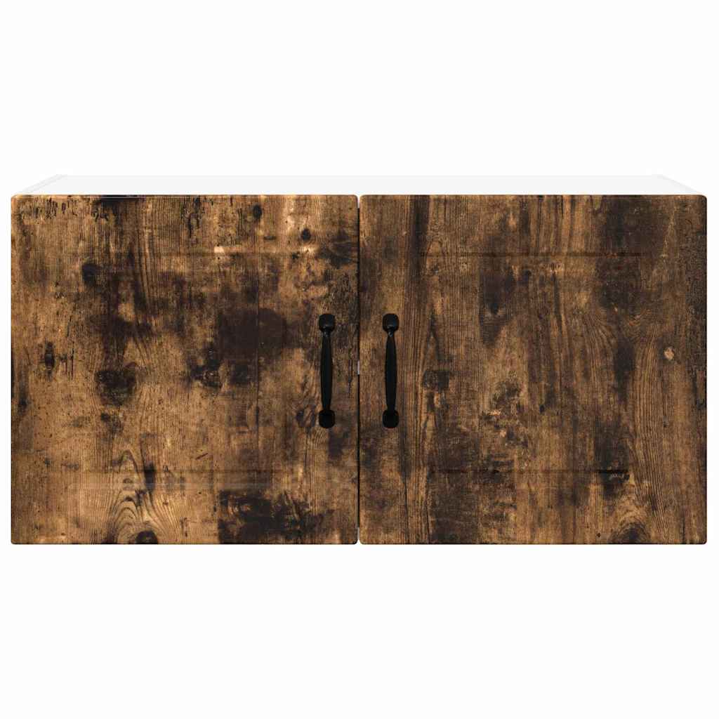Dulap suspendat de bucatarie Stejar fumuriu 80 x 31 x 40 cm — imaginea 7