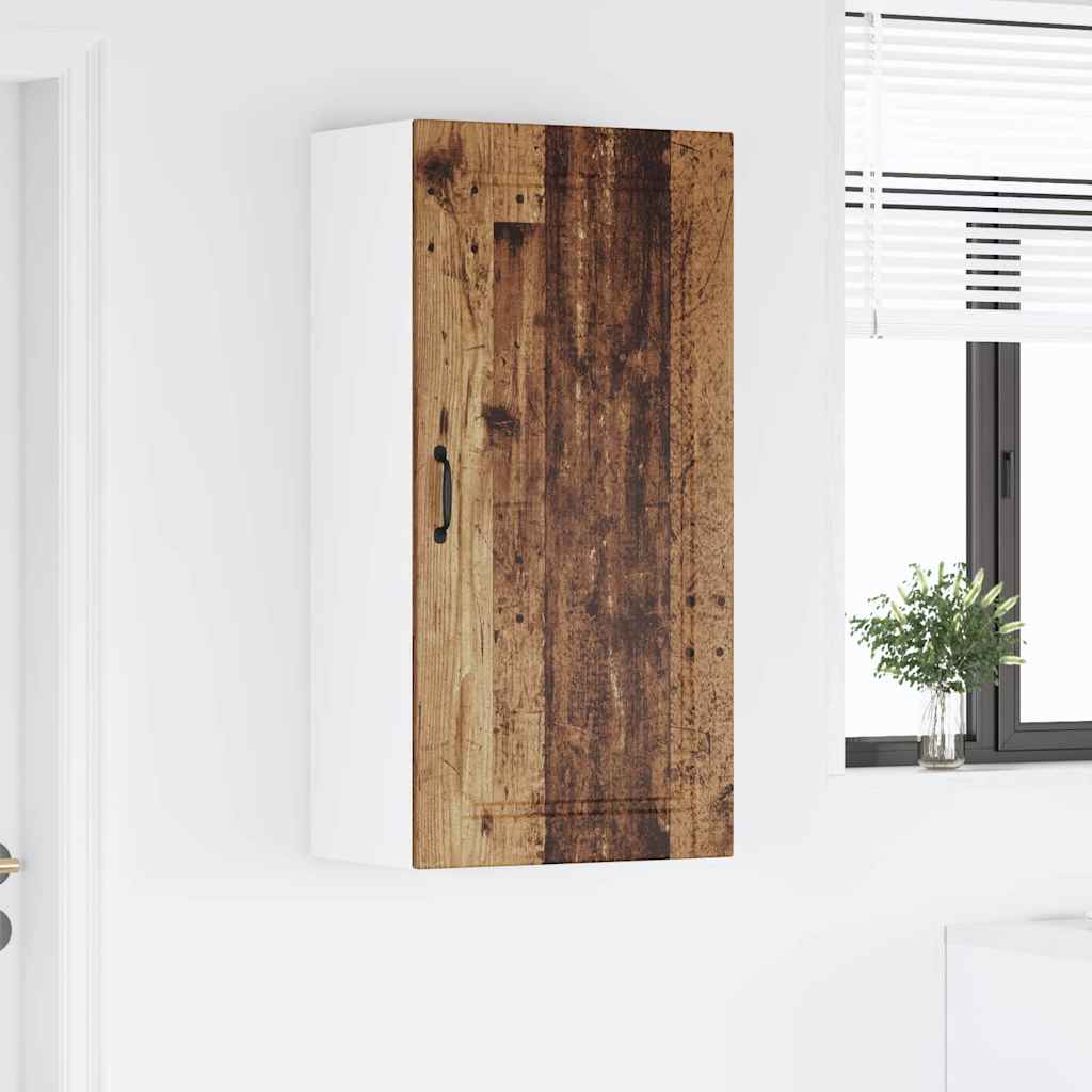 Dulap suspendat de bucatarie cu usa Lemn Vechi 50 x 31 x 100 cm — imaginea 5