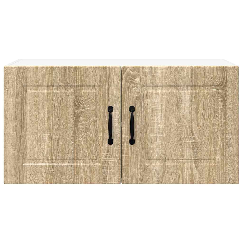 Dulap suspendat de bucatarie Stejar Sonoma 80 x 31 x 40 cm — imaginea 7
