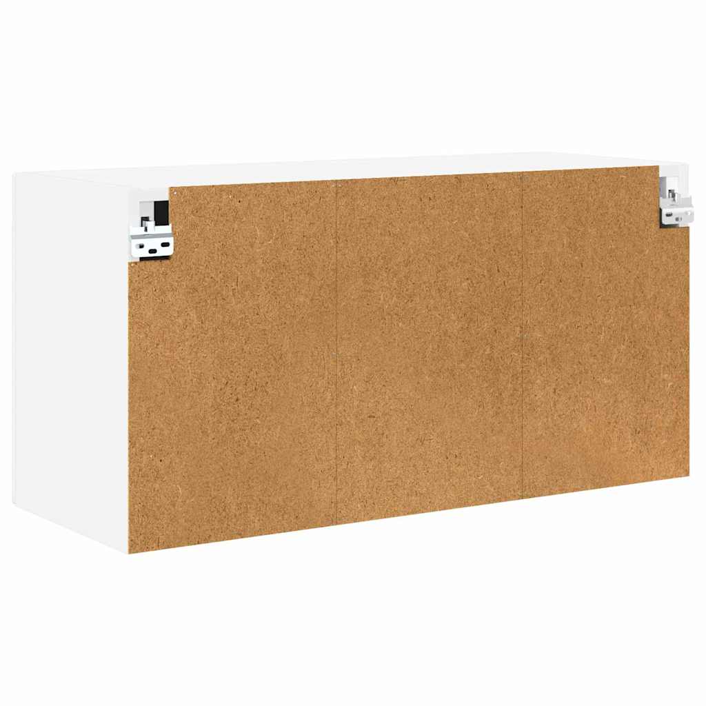 Dulap suspendat de bucatarie Alb 80 x 31 x 40 cm Lemn compozit — imaginea 9