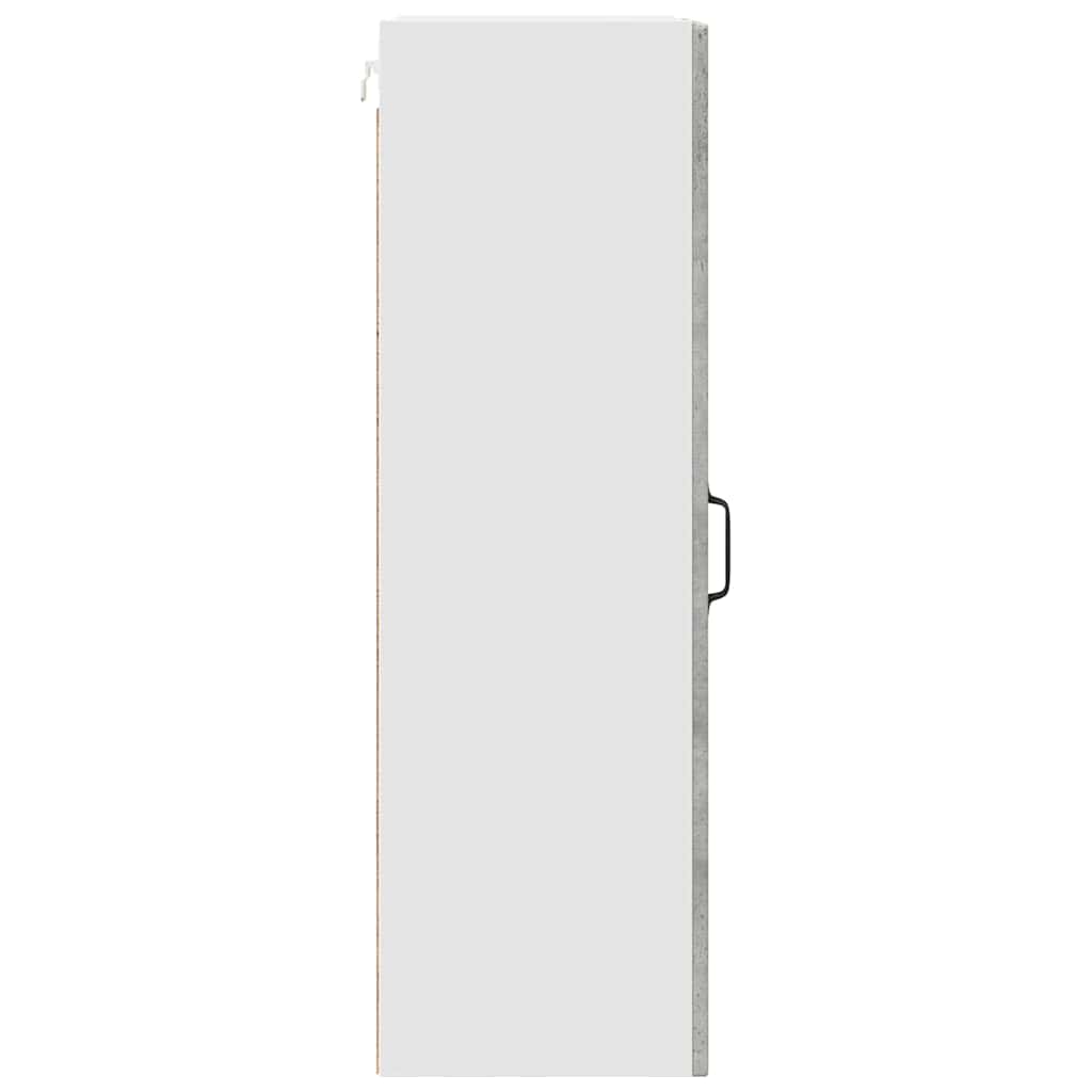 Dulap suspendat de bucatarie Gri din beton 50 x 31 x 100 cm — imaginea 8