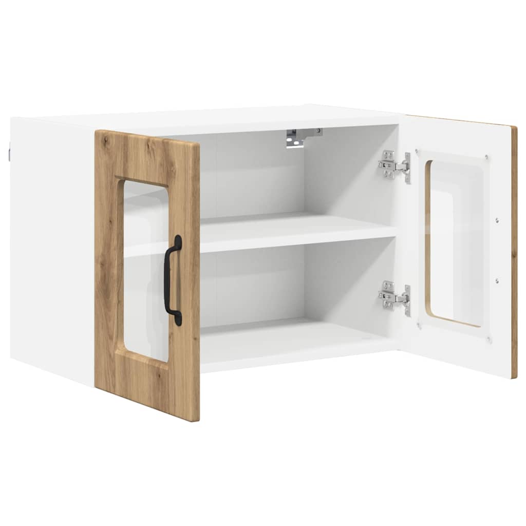 Dulap suspendat de bucatarie Stejar Artizanal 60 x 31 x 40 cm — imaginea 6