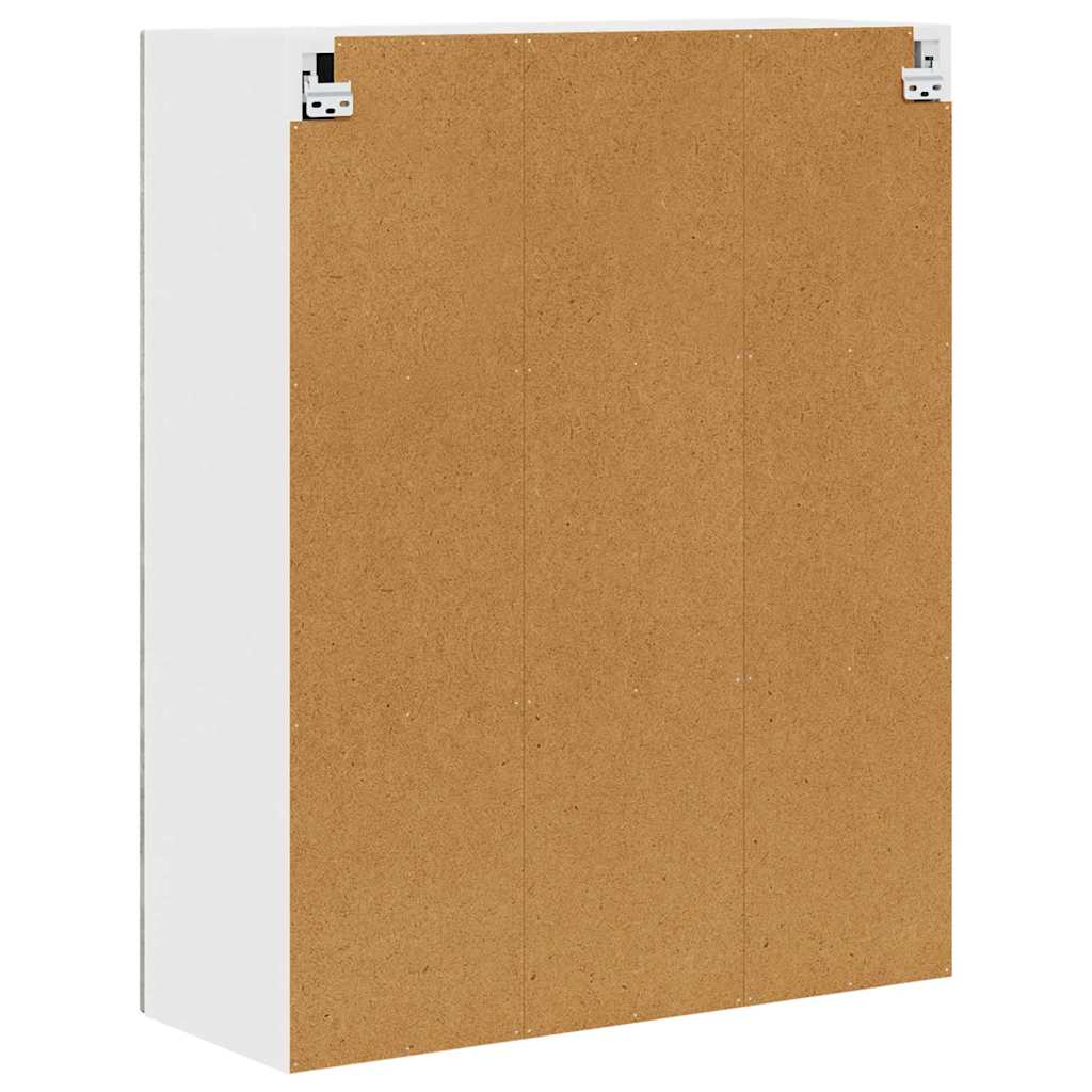 Dulap suspendat de bucatarie Gri din beton 80 x 31 x 100 cm — imaginea 9