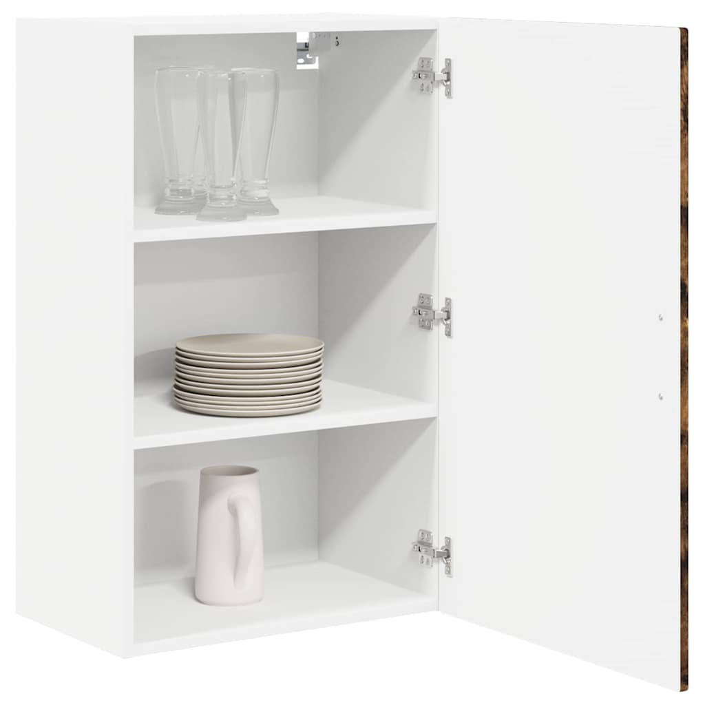 Dulap suspendat de bucatarie Stejar fumuriu 50 x 31 x 80 cm — imaginea 4