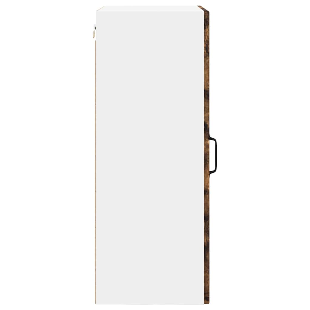 Dulap suspendat de bucatarie Stejar fumuriu 50 x 31 x 80 cm — imaginea 8