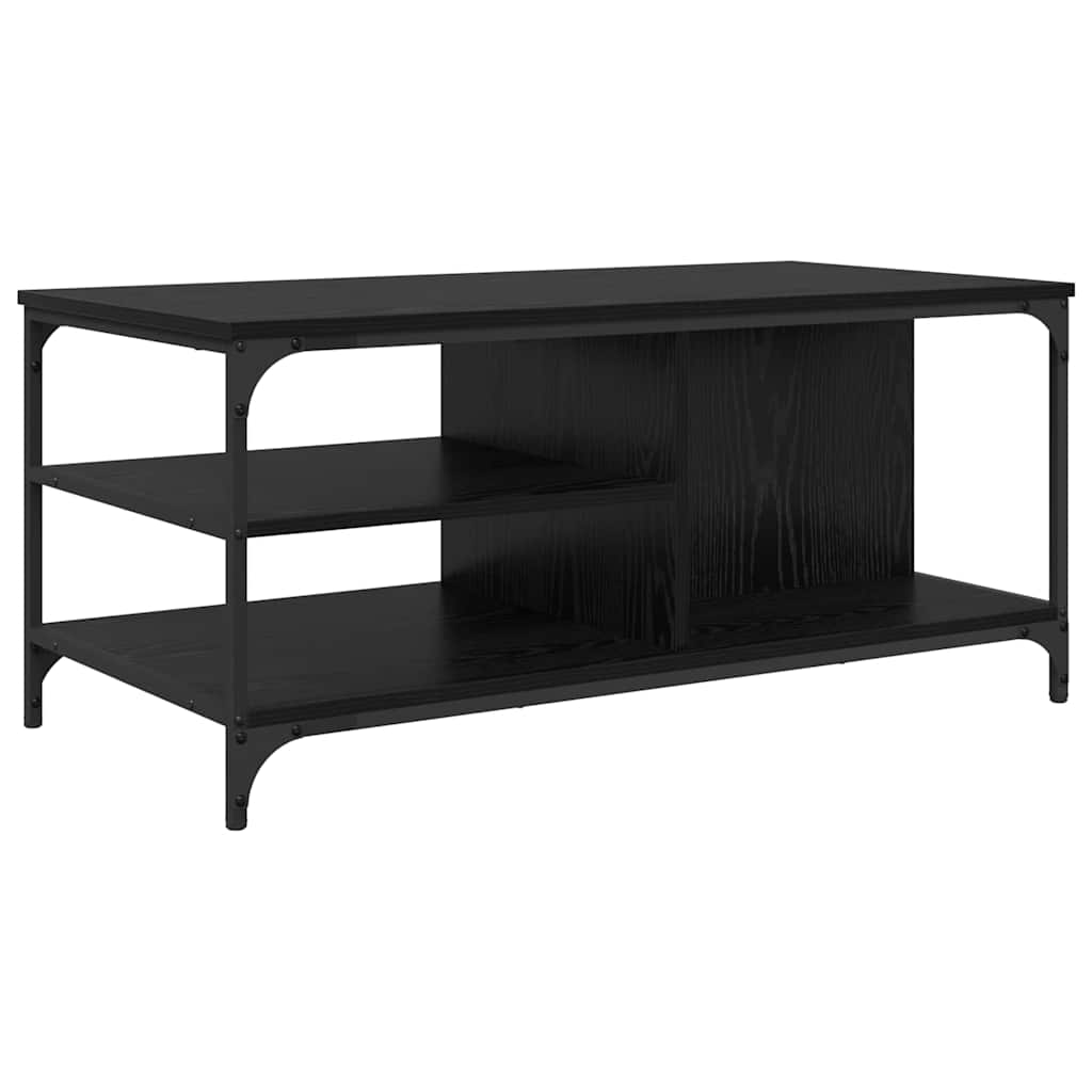 Masa de cafea Stejar Negru 100 x 50 x 45 cm Lemn compozit