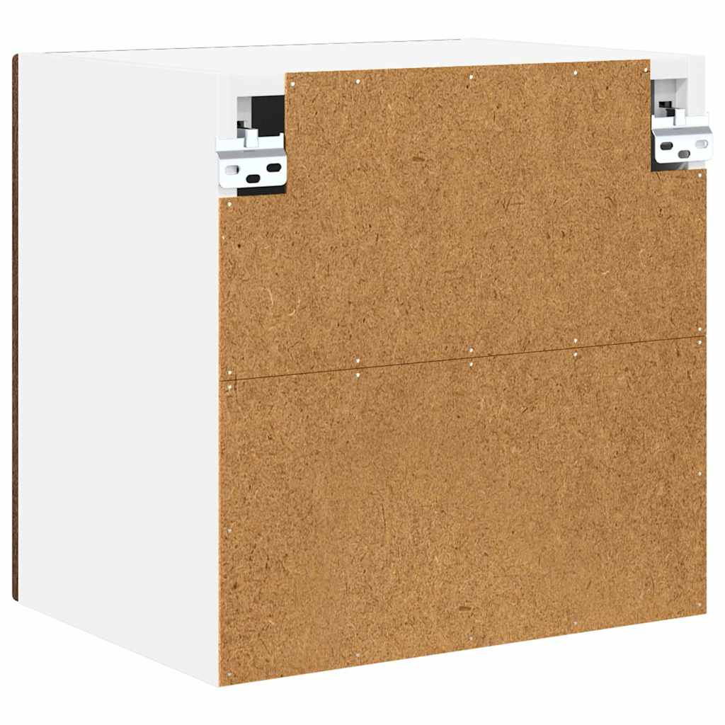 Dulap suspendat de bucatarie cu raft cu usa 2 pcs Stejar inchis — imaginea 10