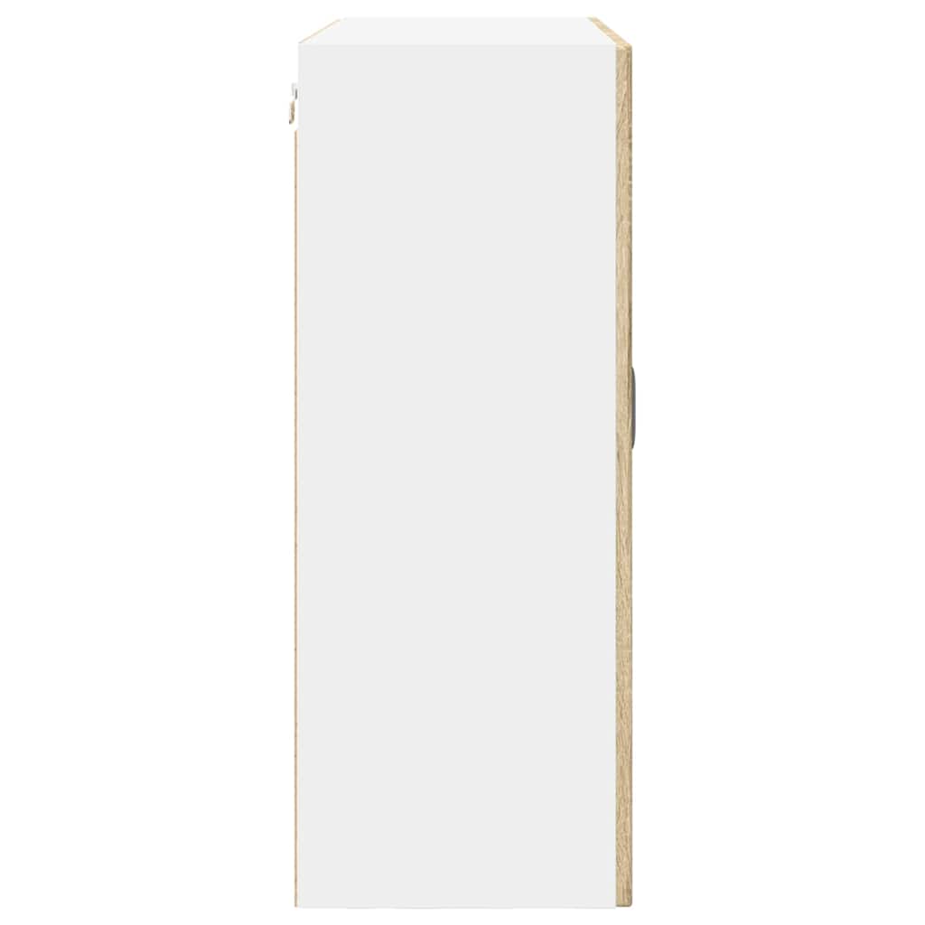Dulap suspendat de bucatarie Stejar Sonoma 80 x 31 x 80 cm — imaginea 8