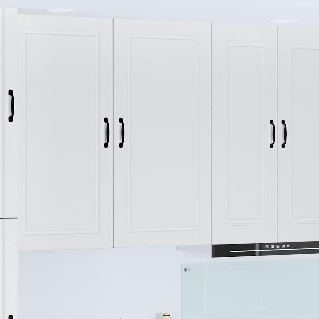 Dulap suspendat de bucatarie cu usa Alb lucios 50 x 31 x 100 cm — imaginea 2