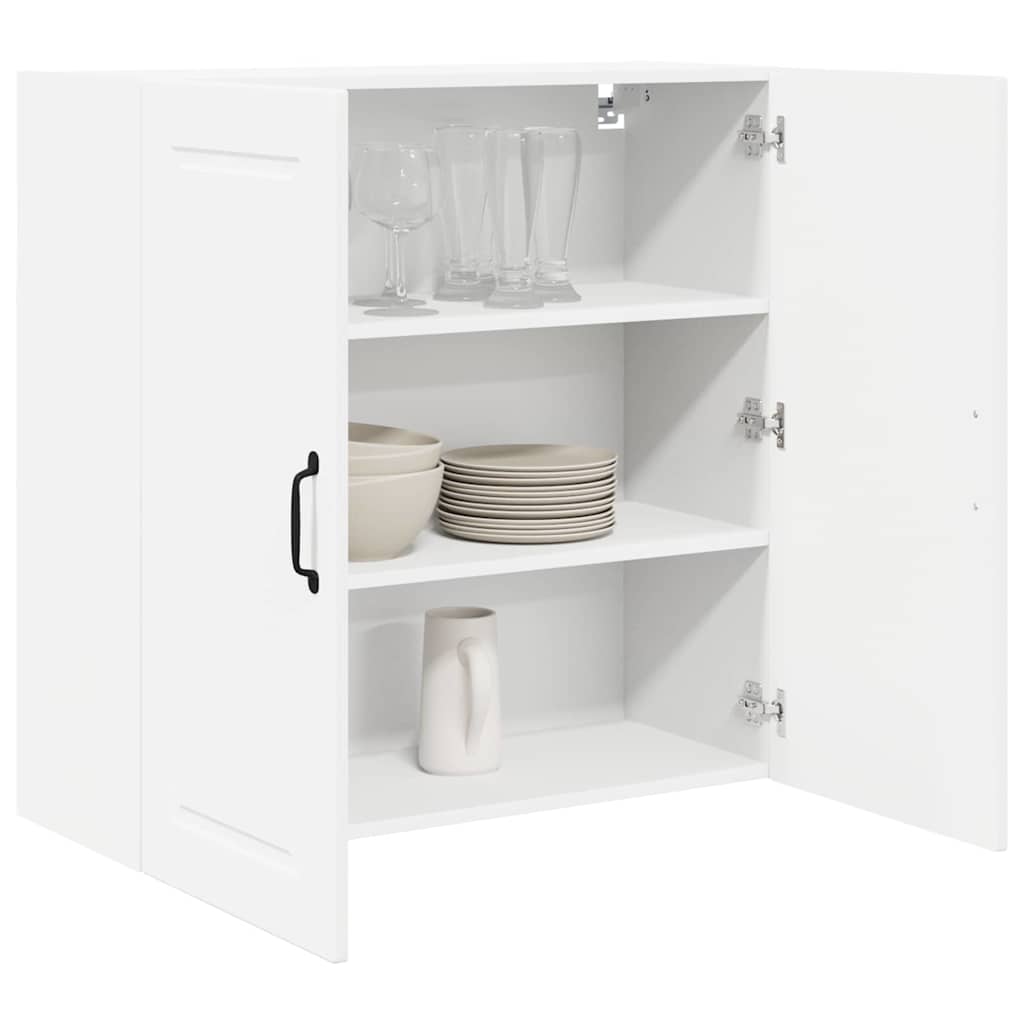 Dulap suspendat de bucatarie Alb 80 x 31 x 80 cm Lemn compozit — imaginea 4