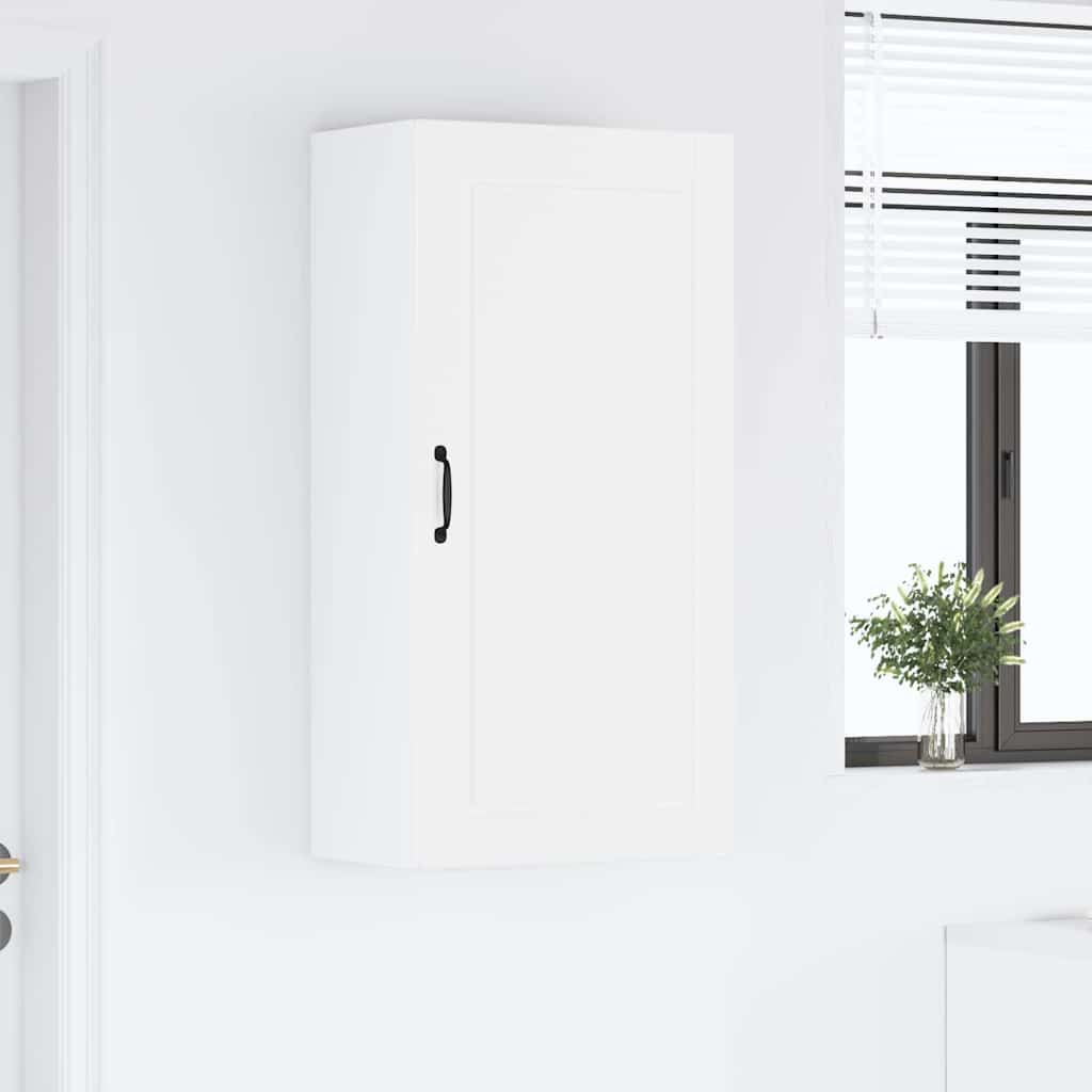 Dulap suspendat de bucatarie cu usa Alb lucios 50 x 31 x 100 cm — imaginea 5