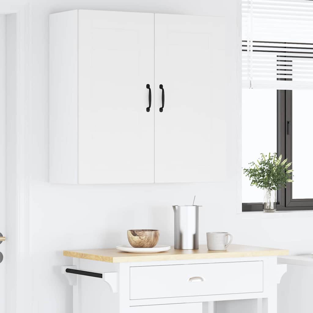 Dulap suspendat de bucatarie Alb 80 x 31 x 80 cm Lemn compozit — imaginea 5