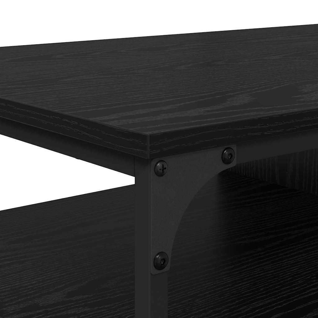 Masa de cafea Stejar Negru 100 x 50 x 45 cm Lemn compozit — imaginea 8