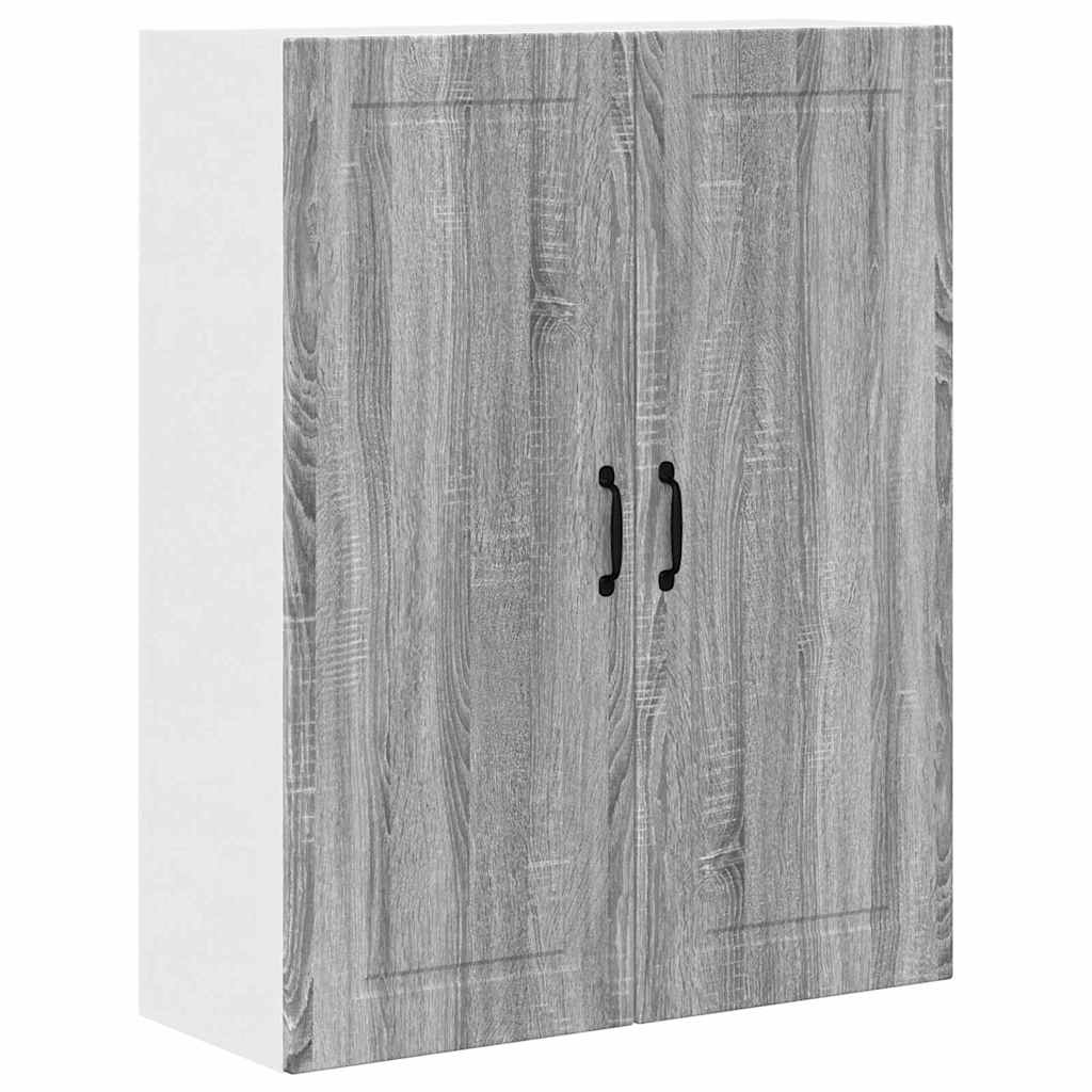 Dulap suspendat de bucatarie cu usa Gri Sonoma 80 x 31 x 100 cm