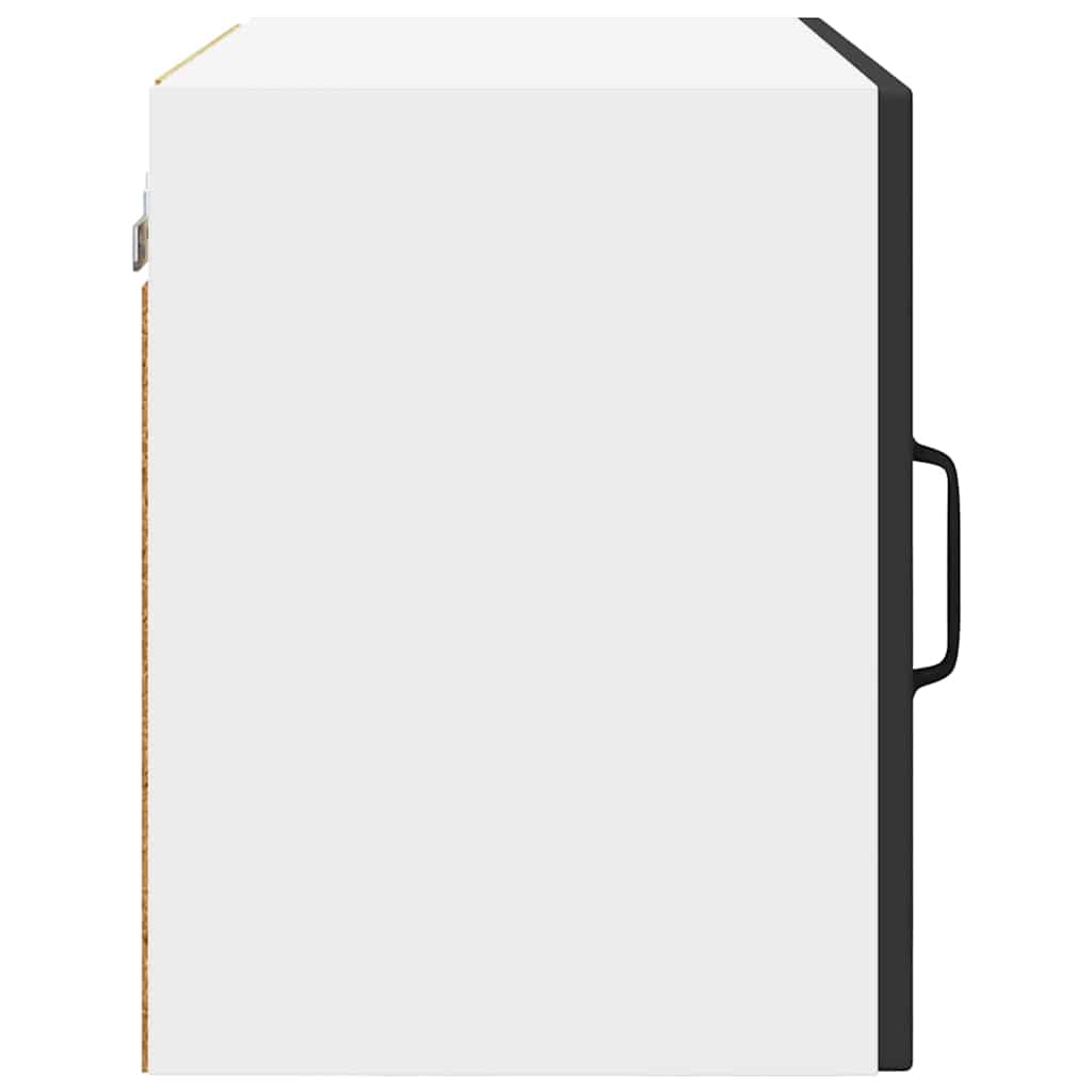 Dulap suspendat de bucatarie cu usa 2 pcs Negru 50 x 31 x 40 cm — imaginea 9