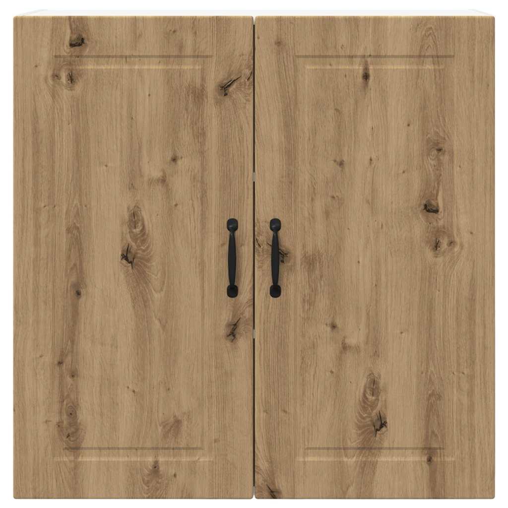 Dulap suspendat de bucatarie Stejar Artizanal 80 x 31 x 80 cm — imaginea 7