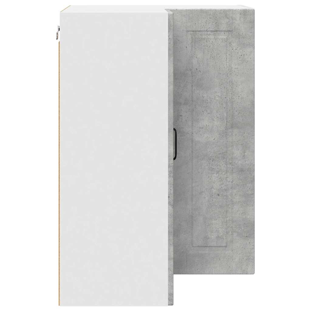 Dulap suspendat de bucatarie Gri din beton 57 x 57 x 80 cm — imaginea 8
