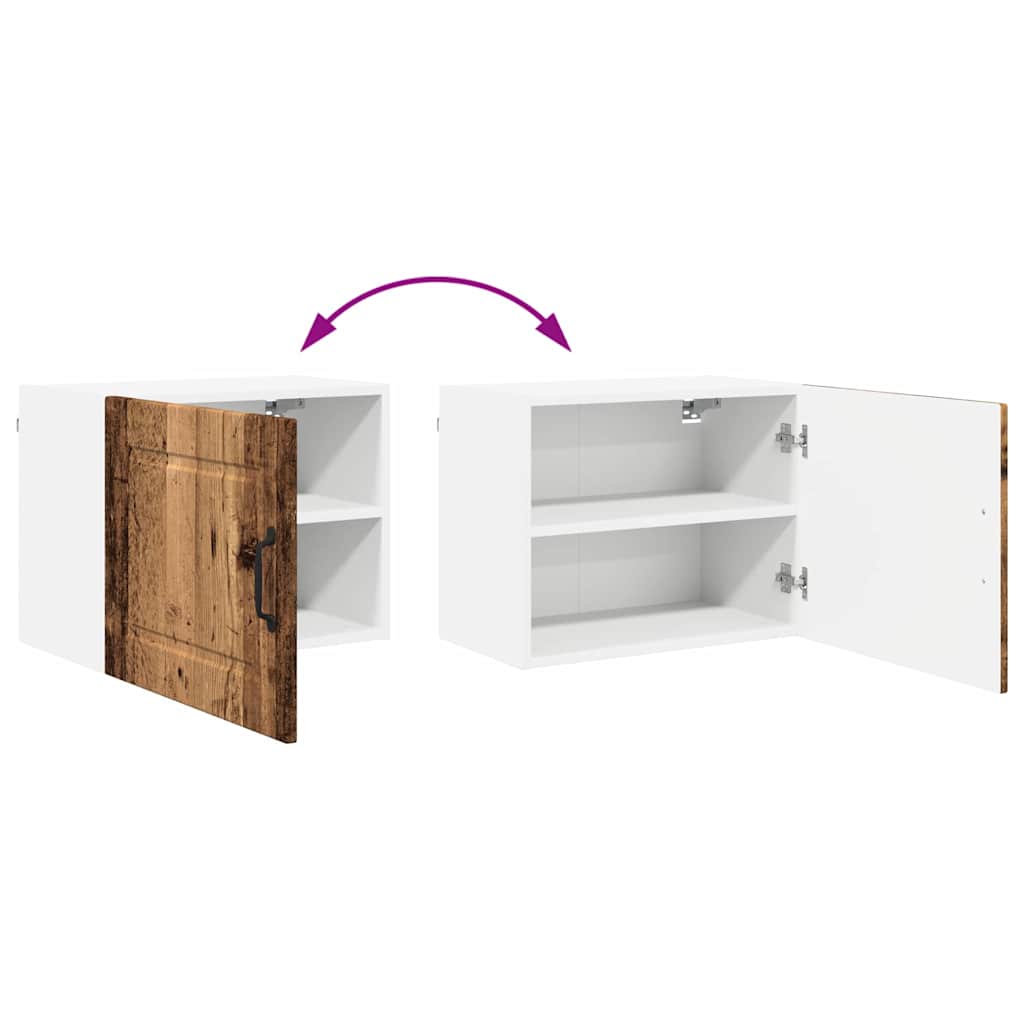 Dulap suspendat de bucatarie cu raft Lemn Vechi 50 x 31 x 40 cm — imaginea 12