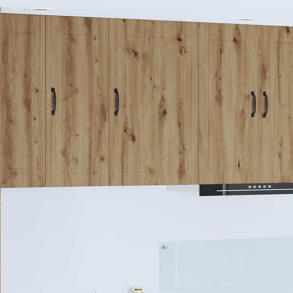 Dulap suspendat de bucatarie Stejar Artizanal 50 x 31 x 80 cm — imaginea 2