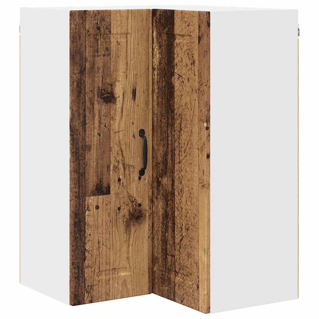 Dulap suspendat de bucatarie cu raft Lemn Vechi 57 x 57 x 80 cm