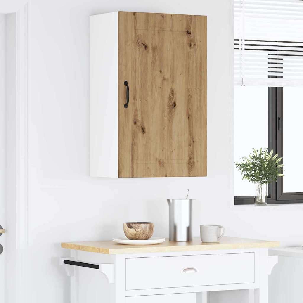 Dulap suspendat de bucatarie Stejar Artizanal 50 x 31 x 80 cm — imaginea 5