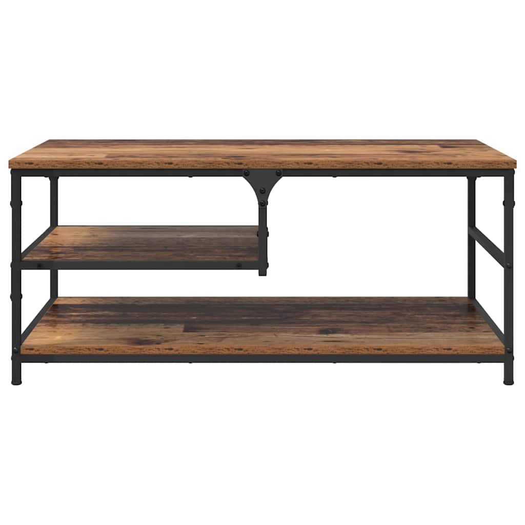 Masa de cafea Lemn Vechi 90 x 49 x 40 cm Lemn compozit — imaginea 6